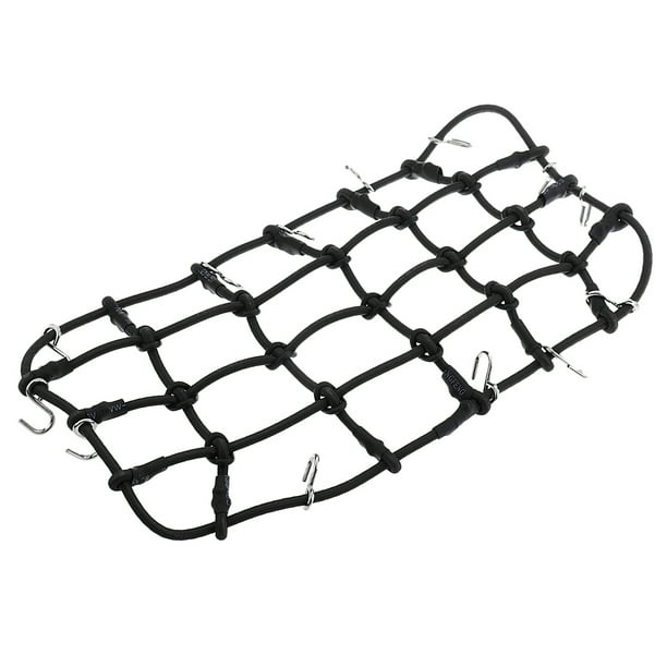Elastic Luggage Net W/Hook for 1/10 SCX10 D90 TRX4 RC Truck Roof Rack Crawler 